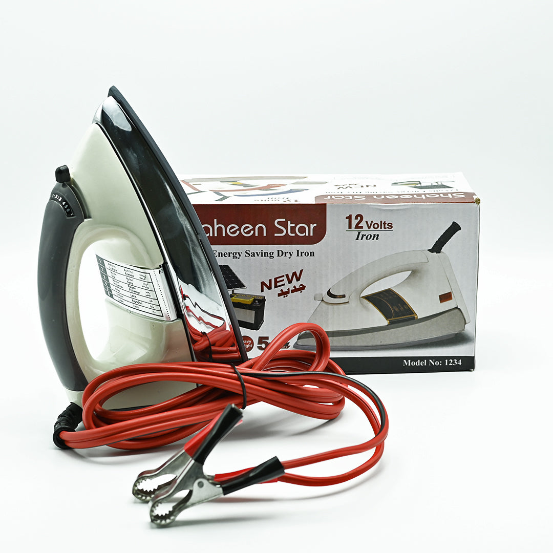 Shaheen Star 12 Volts Energy Saving Dry Iron