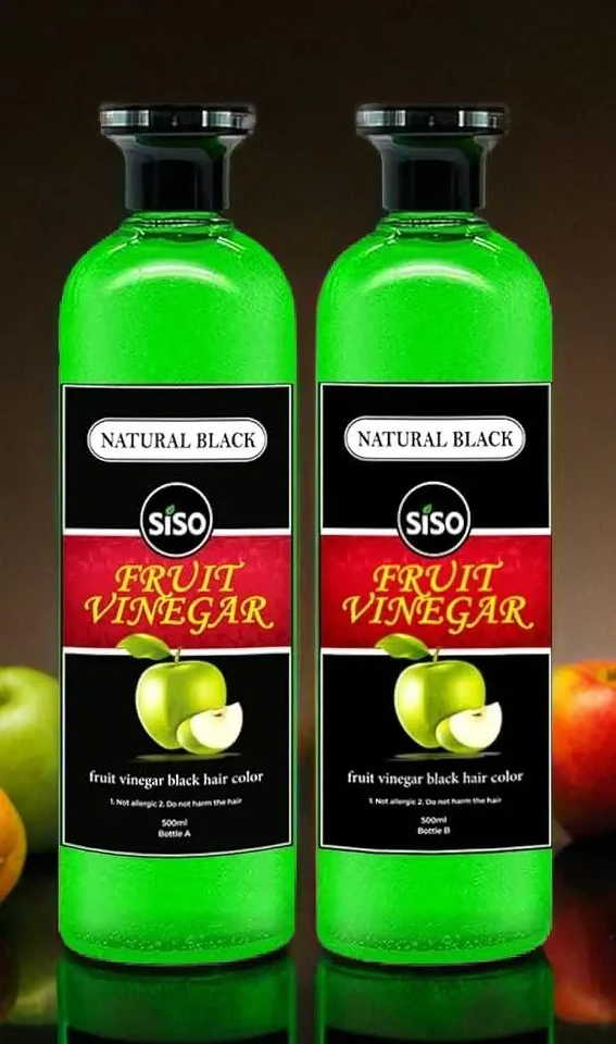 FRUIT VINEGAR GEL NATURAL HAIR COLOR 100% ORGANIC 🌱 500 ML