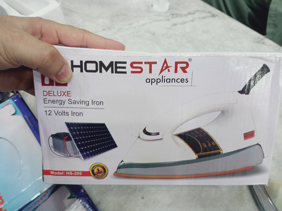 Shaheen Mart Home Star Deluxe Energy-Saving Solar Iron