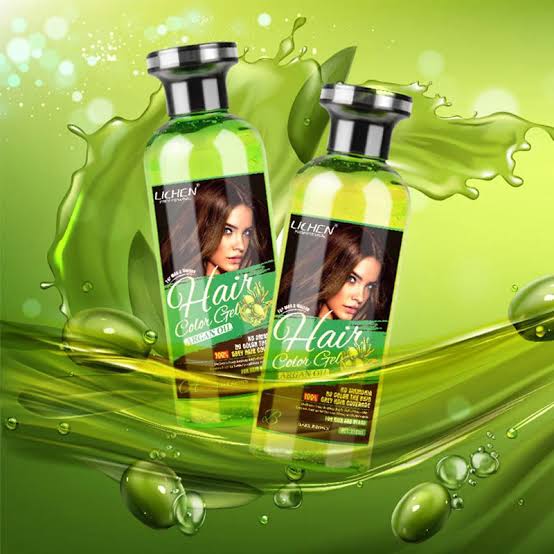 Lichen Hair Color Gel (Argan Oil) 500 ml x 2 = 1000 ml